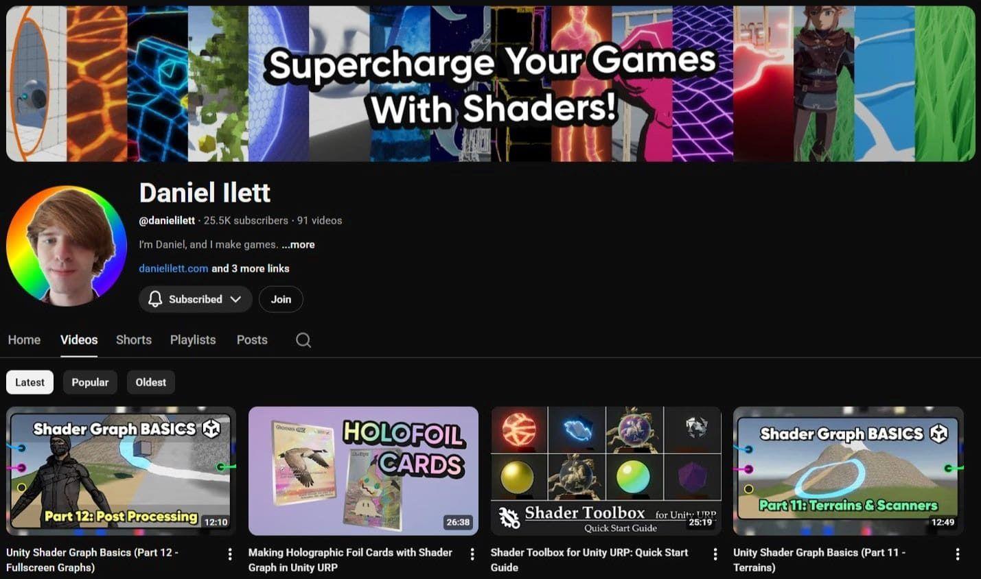 daniel ilett youtube channel