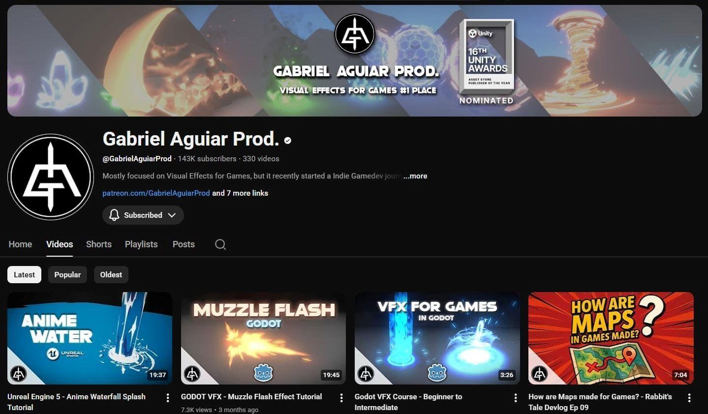 gabriel aguiar prod. youtube channel